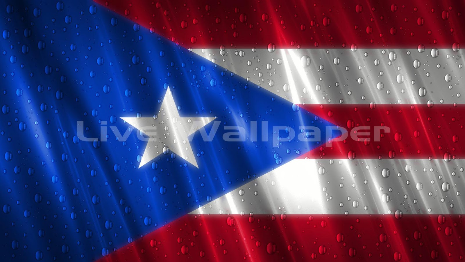 Raindrop Flag Puerto Rico Android Apps On Google Play