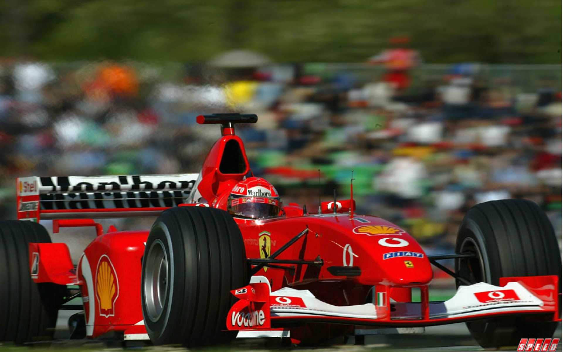 Michael Schumacher Driving Ferrari Best HD Wallpaper For Desktop