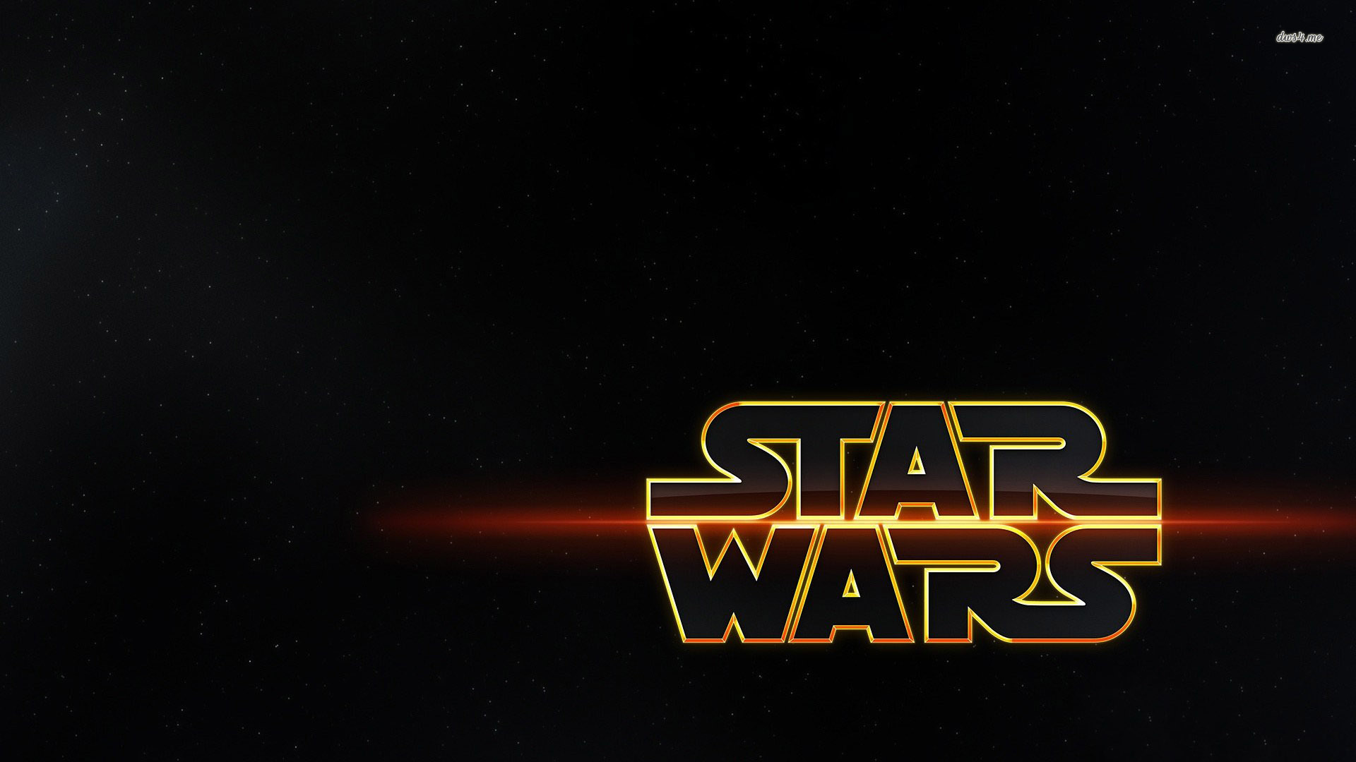 Star Wars Logo Movie Wallpaper