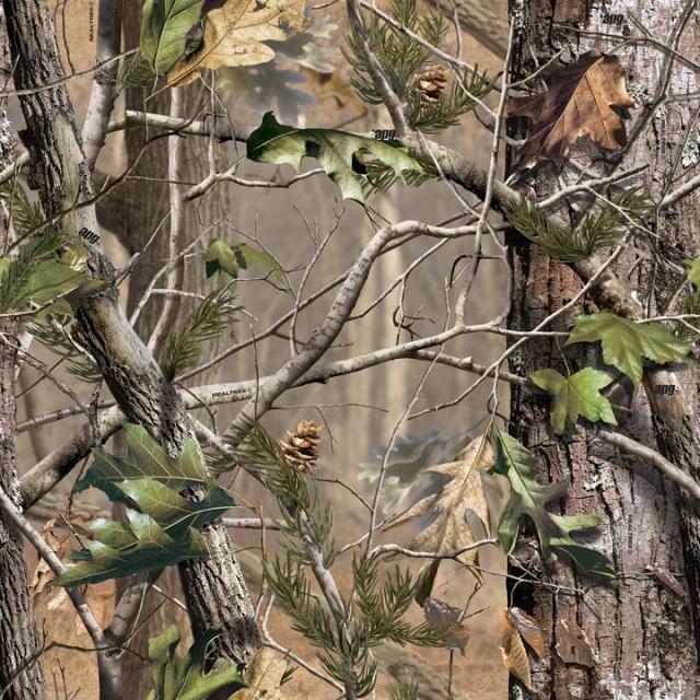 Hunting Camo Background Used For Turkey