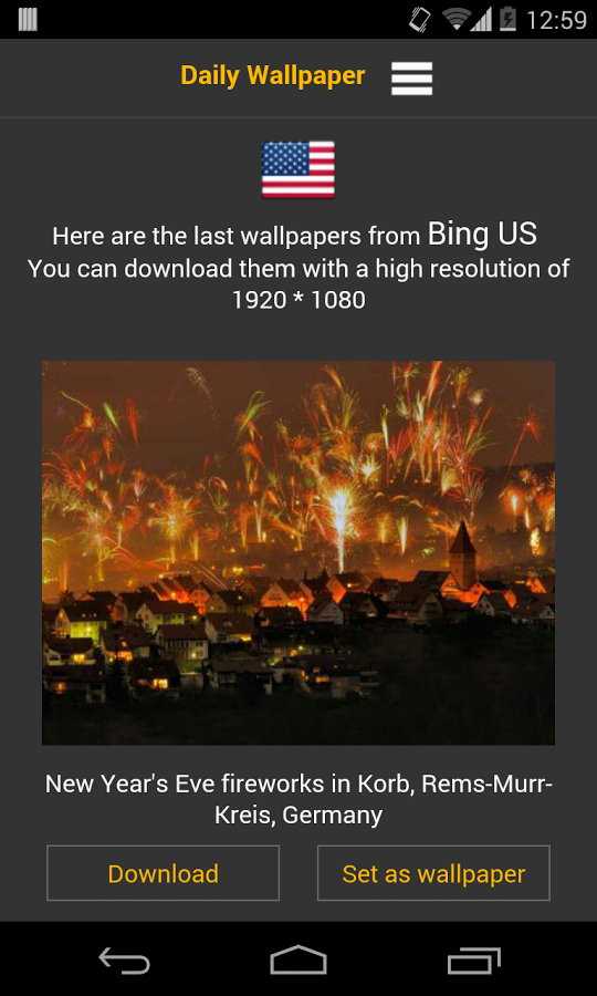 Daily Wallpaper With Bing Android Apps On Google Play