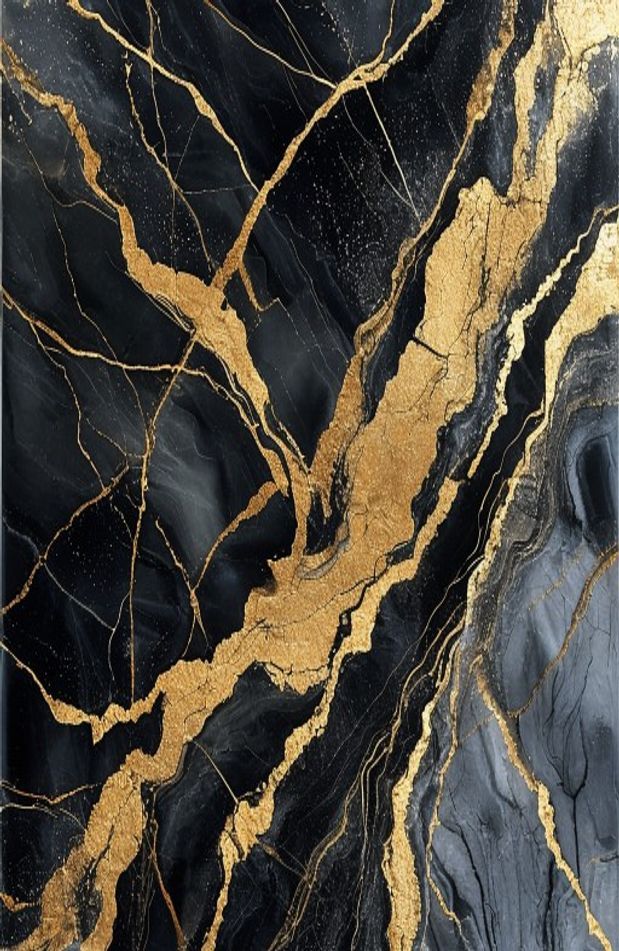 Black And Gold Marble Wallpaper