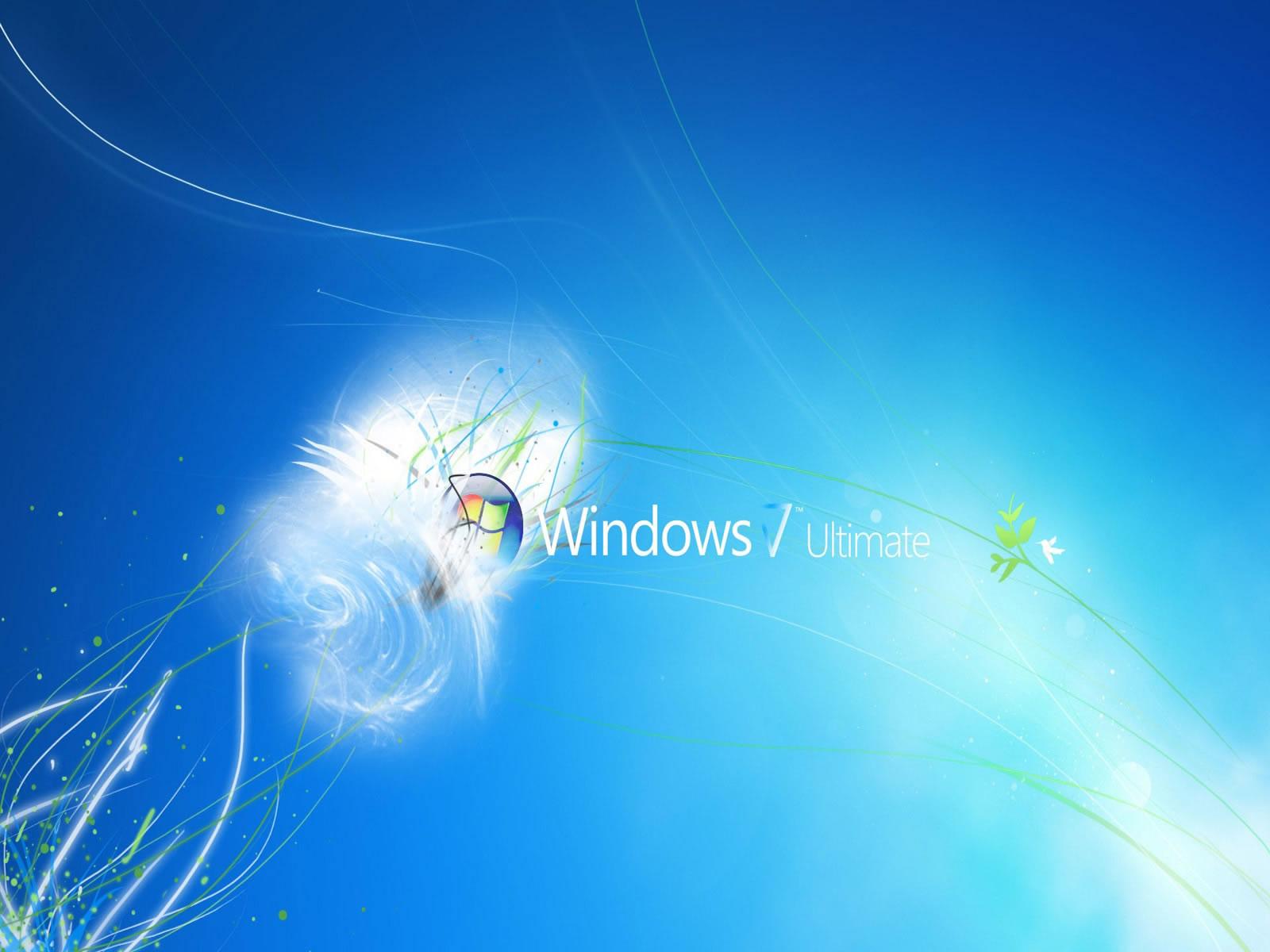 Windows Ultimate Papel De Parede Sobre