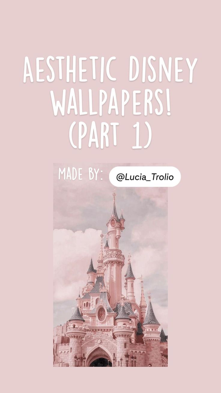 Aesthetic Disney Wallpaper In