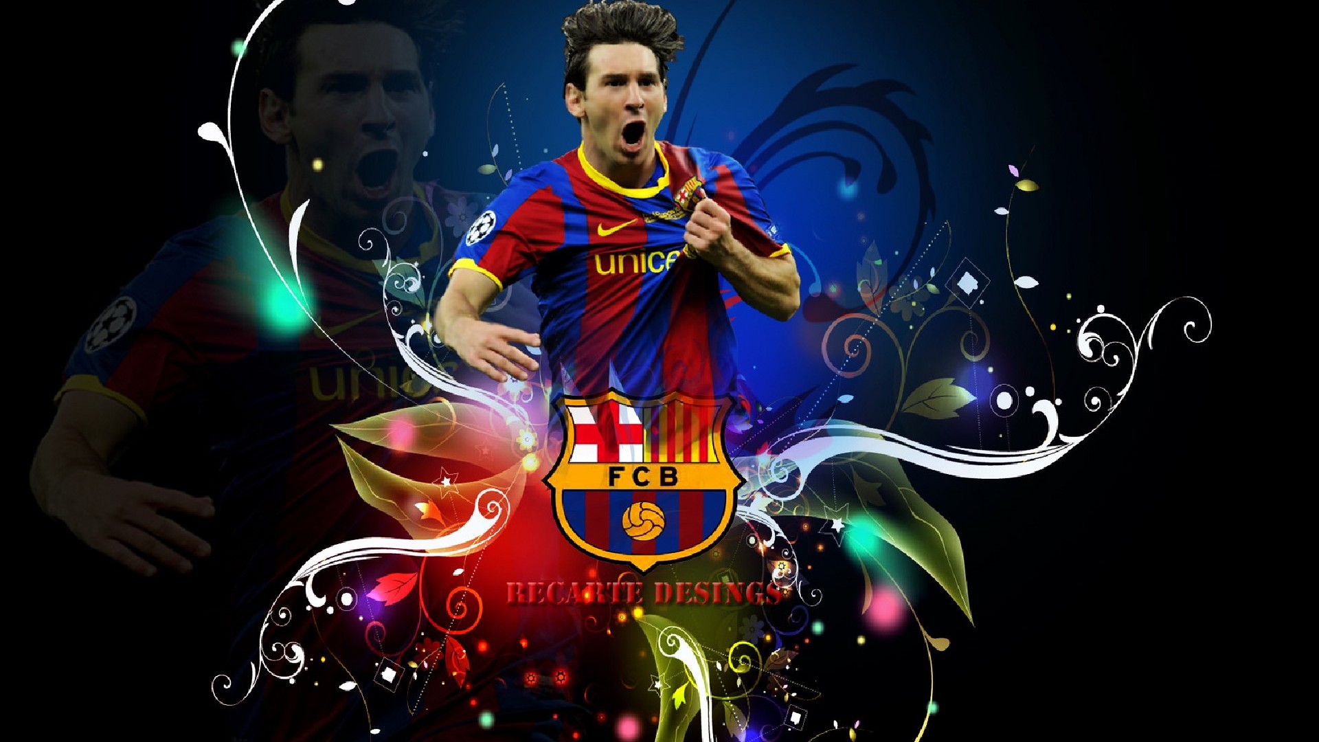 Lionel Messi Fc Barcelona Wallpaper HD Background Desktop Wallsev