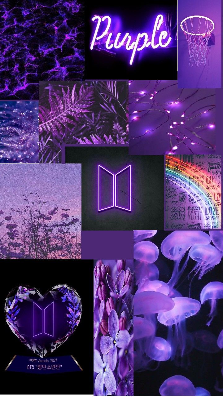 Purple Asthetic Wallpaper