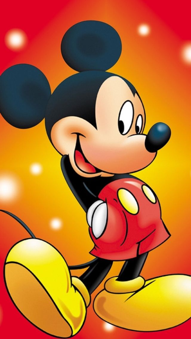 iPhone Wallpaper Mickey Mouse Background P