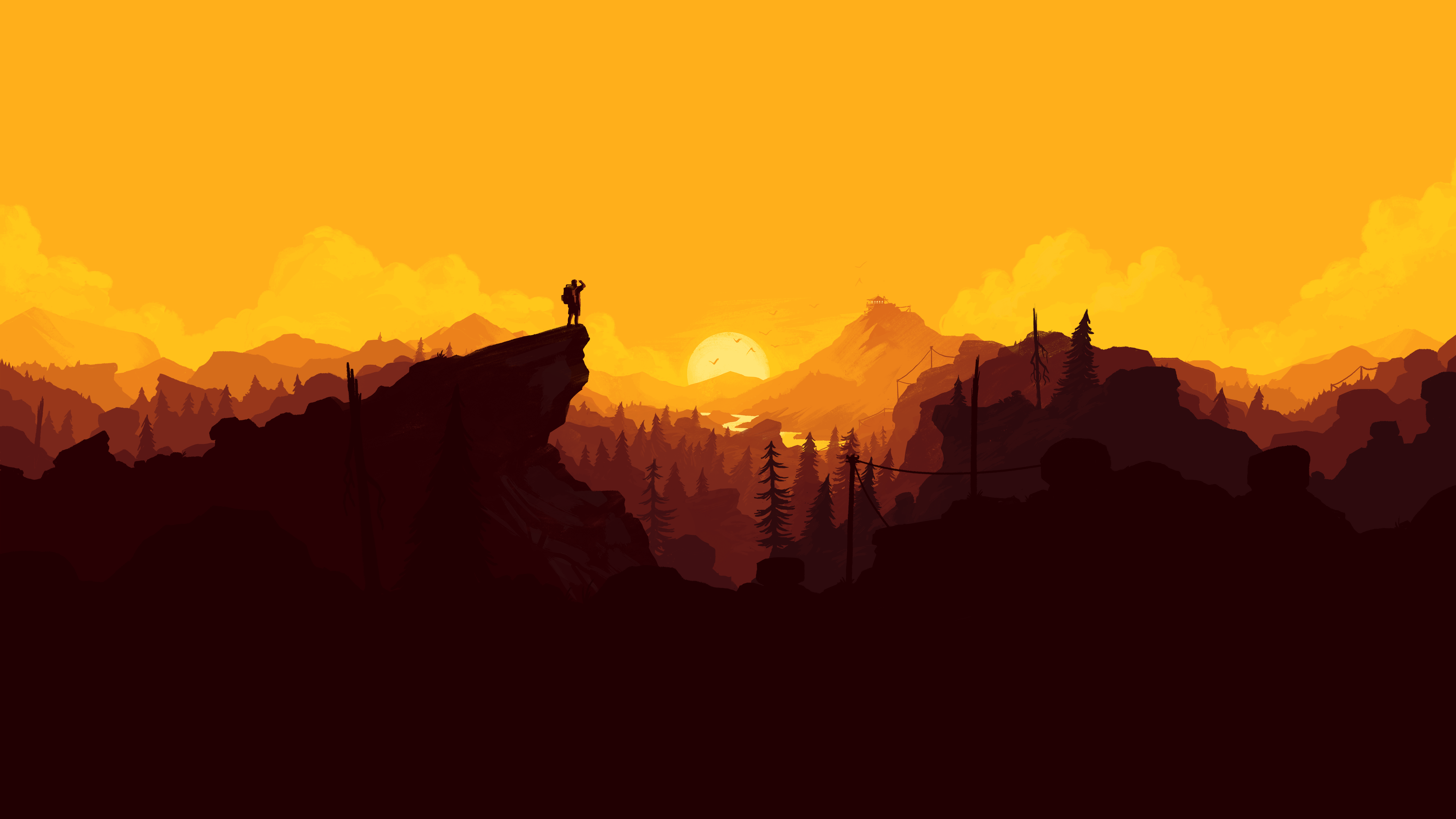Firewatch HD Wallpaper And Background
