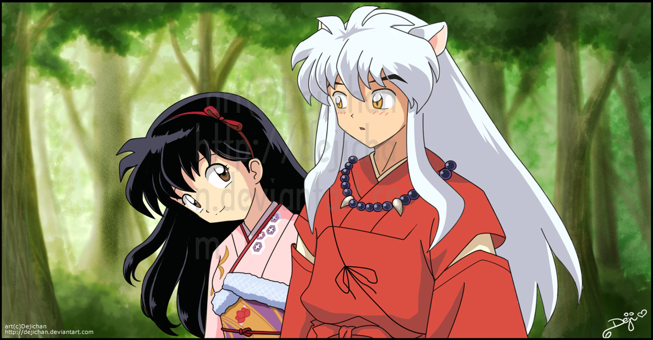 Image Gallery Cute Inuyasha Kagome Image