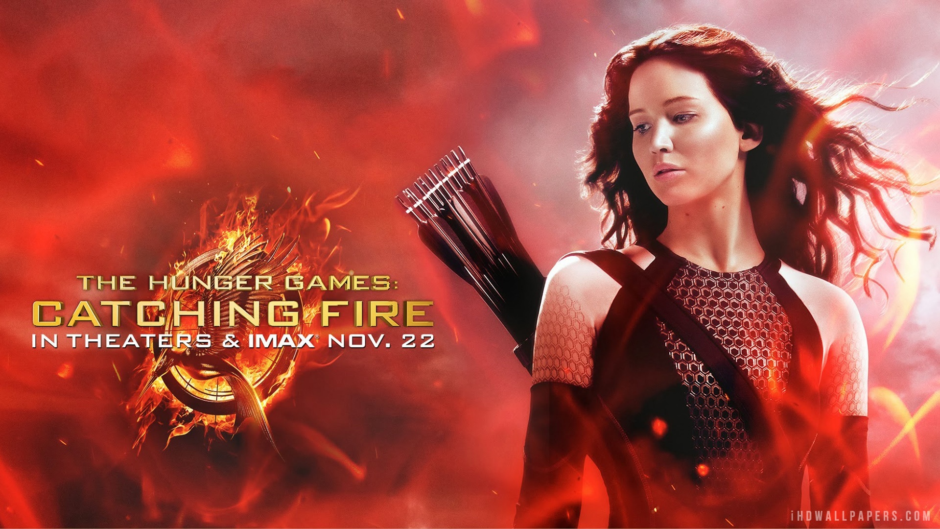 katniss everdeen catching fire wallpaper