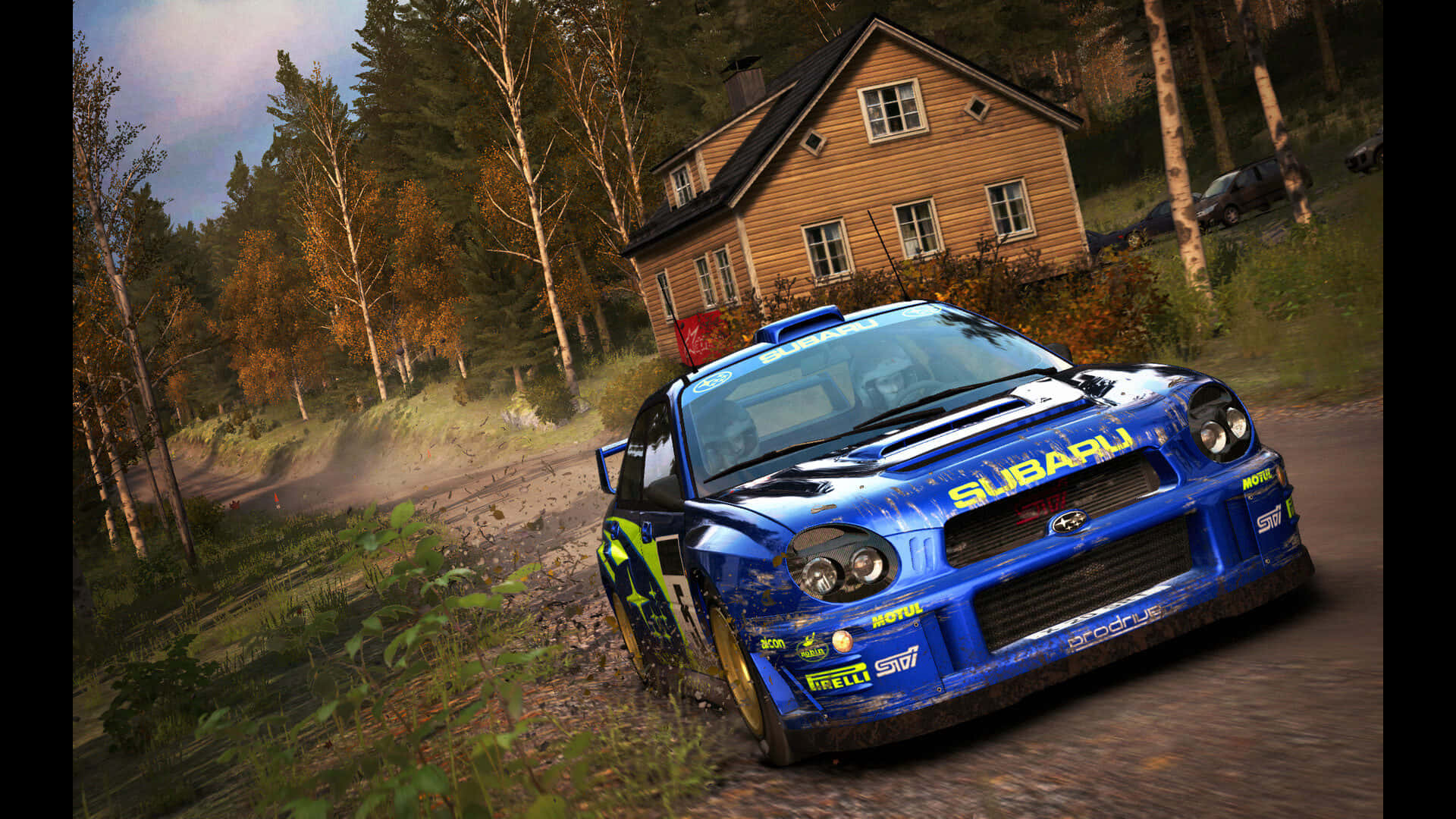 Dirt Rally Background Wallpaper