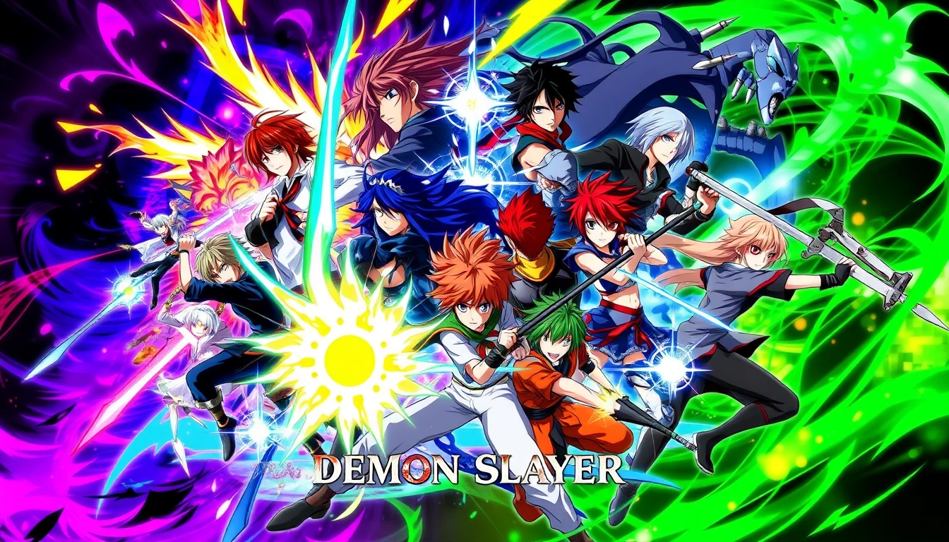 Demon Slayer All Characters Wallpaper