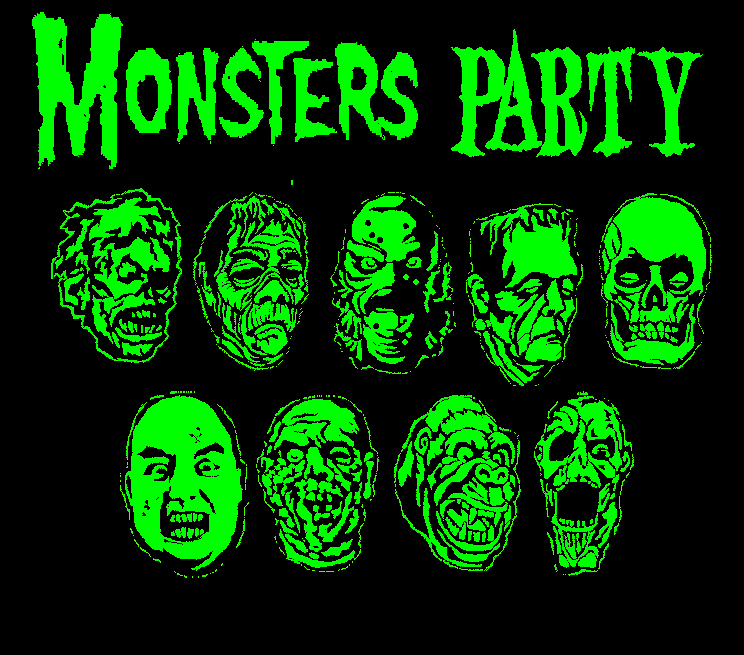 Universal Monsters Wallpaper The universal monster party by