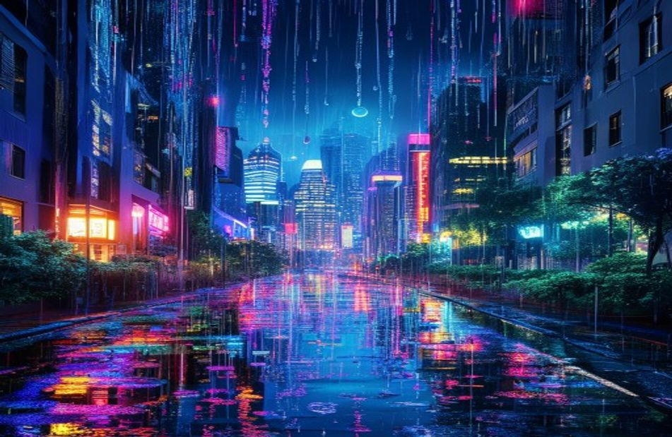 3d Rain Wallpaper