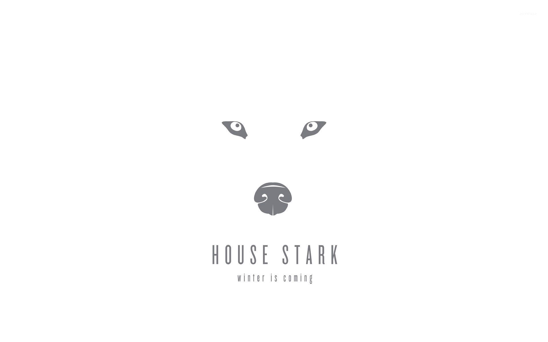 House Stark Wallpaper Minimalistic