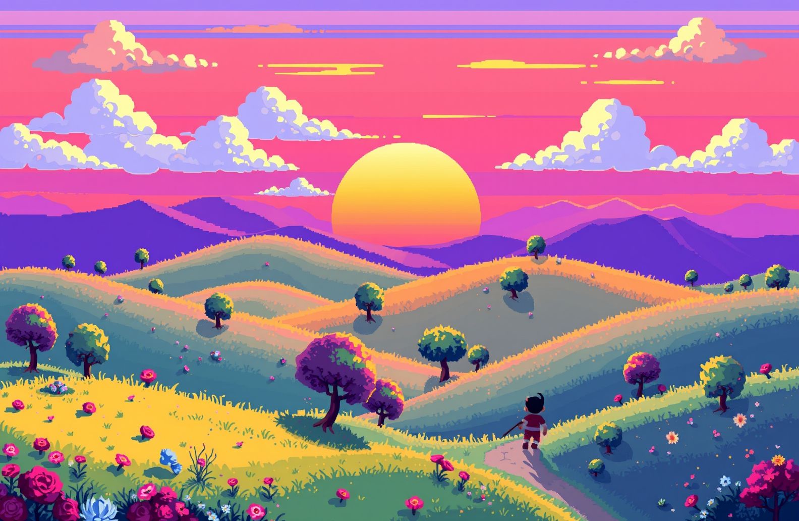 Wallpaper Pixel Art