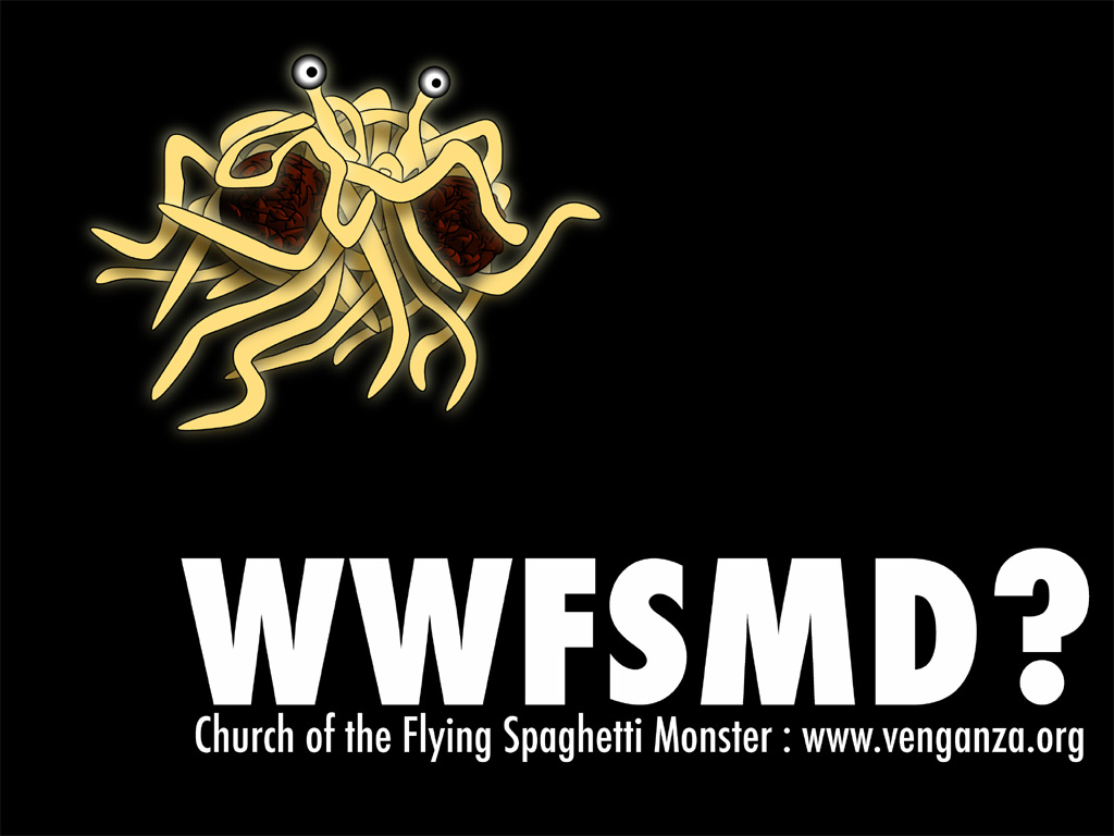 Propaganda Materials Church Of The Flying Spaghetti Monster