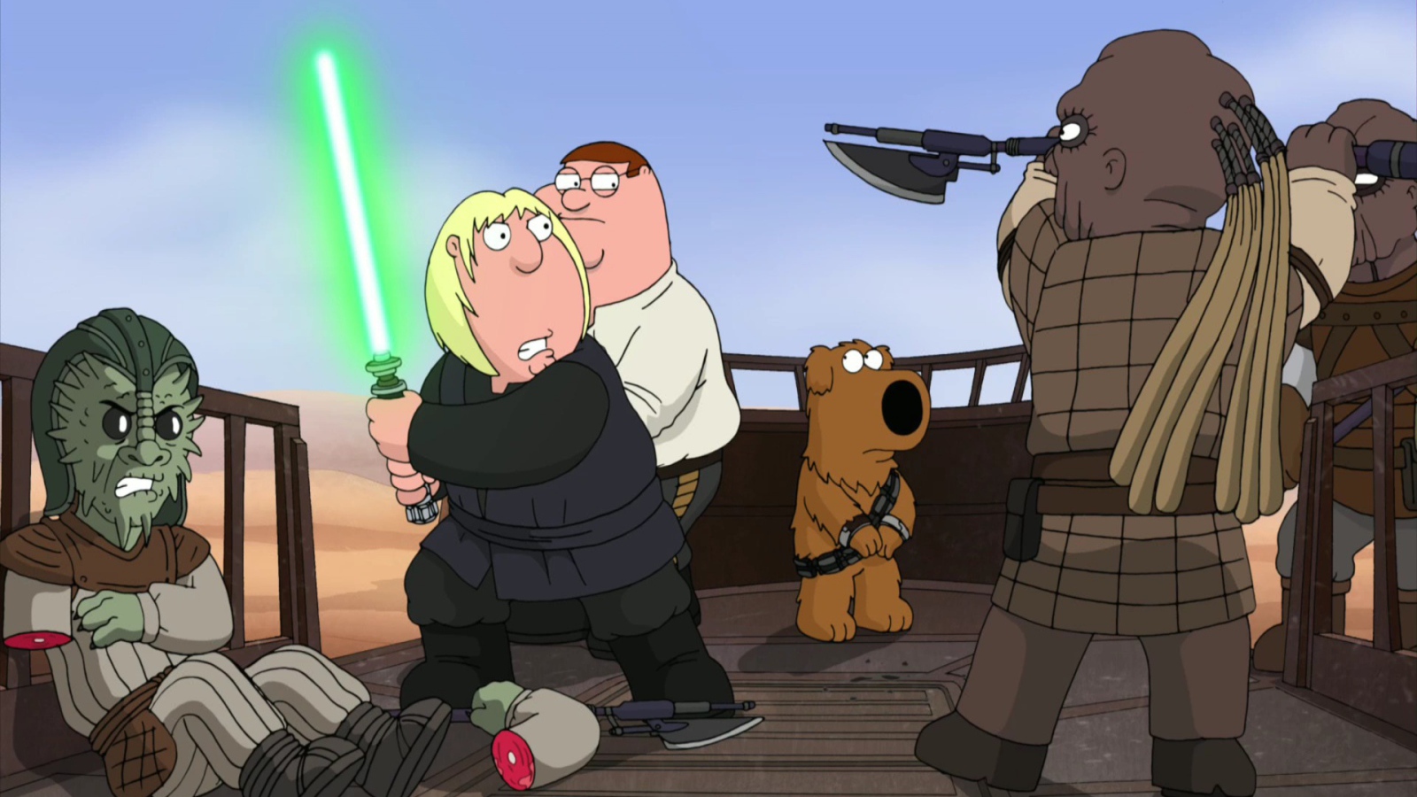 Family Guy Star Wars Desktop Wallpaper