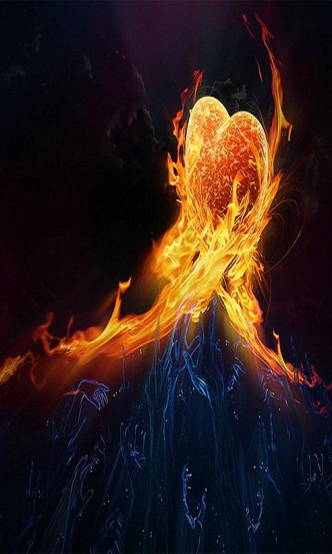 Description Fire Beautiful Wallpaper 3d Background With Many Effects