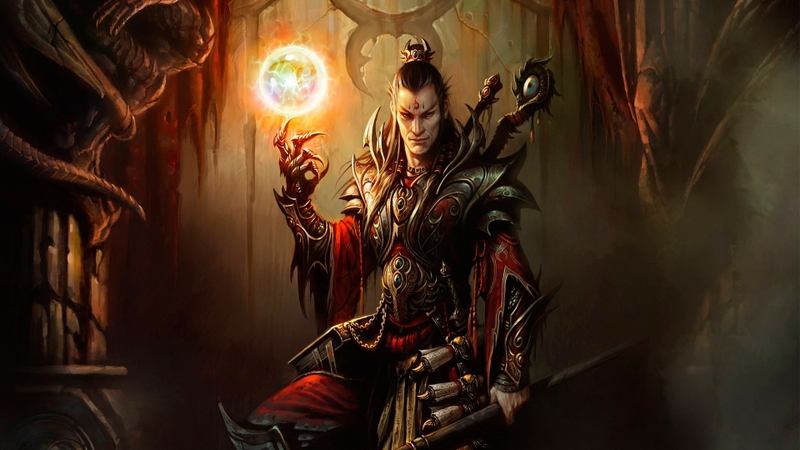 Mage Video Games Men Fantasy Art Armor Magic Wizards Sorcerer Artwork