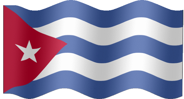 Animated Flag Of Cuba Animation Gif