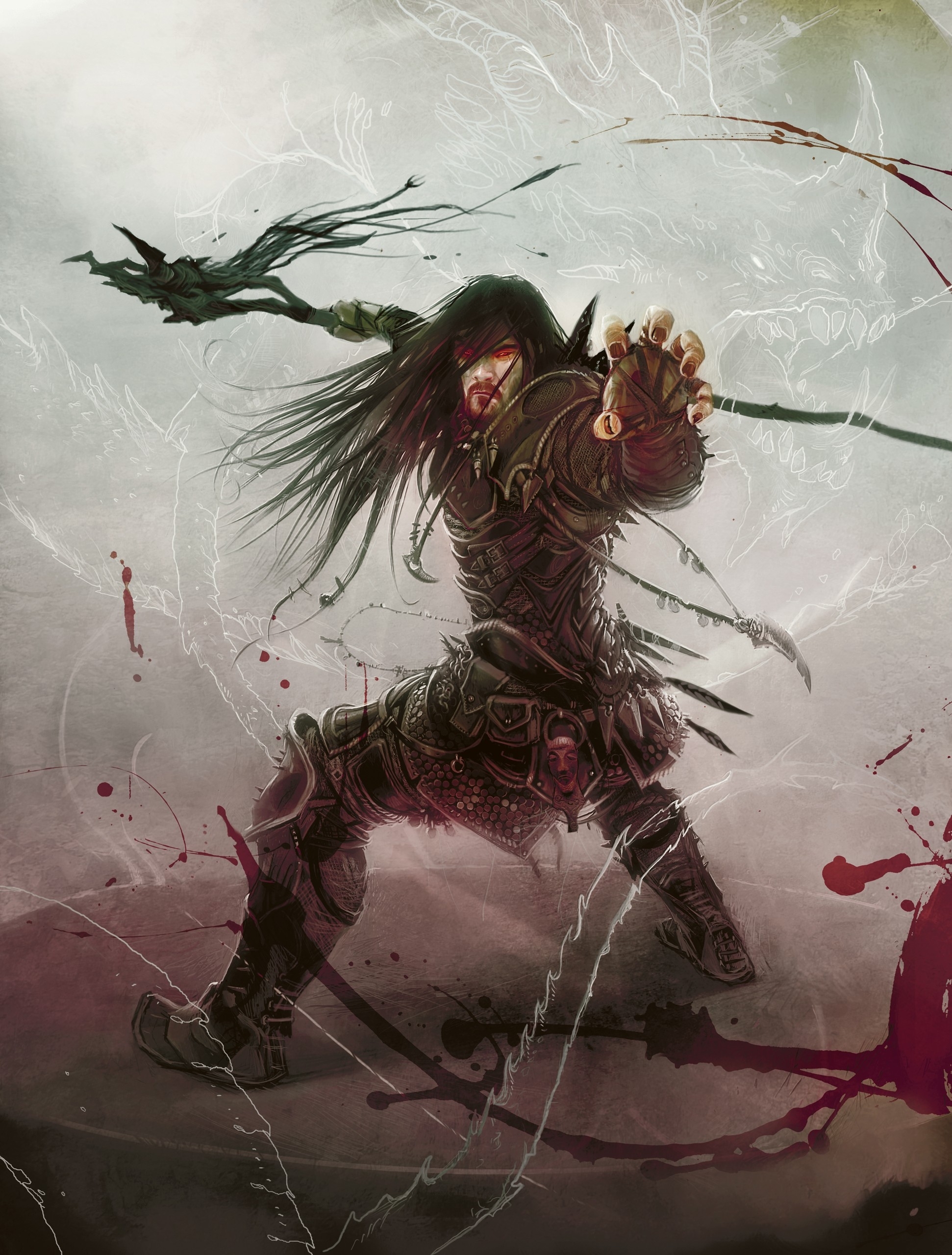Magic The Gathering Fantasy Art Artwork Sarkhan