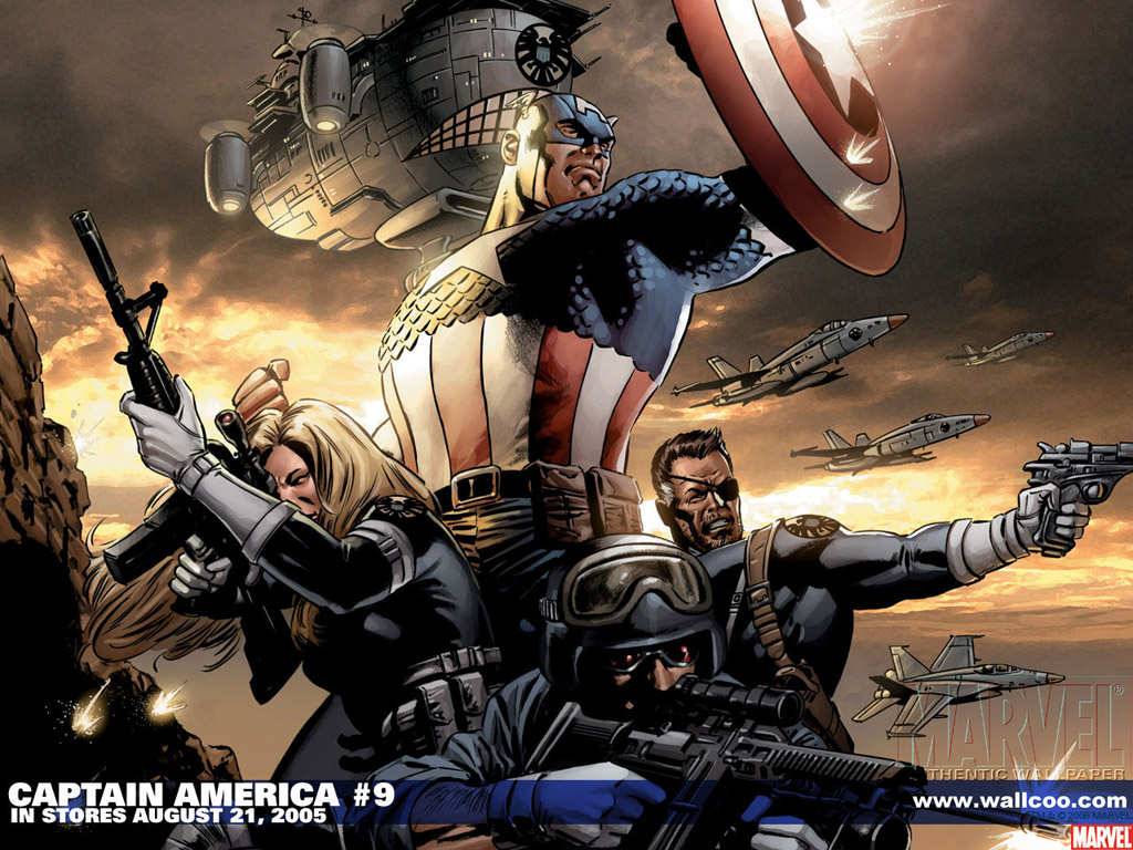 Captain America Comic 8 wallpaper   Marvel Wallpaper