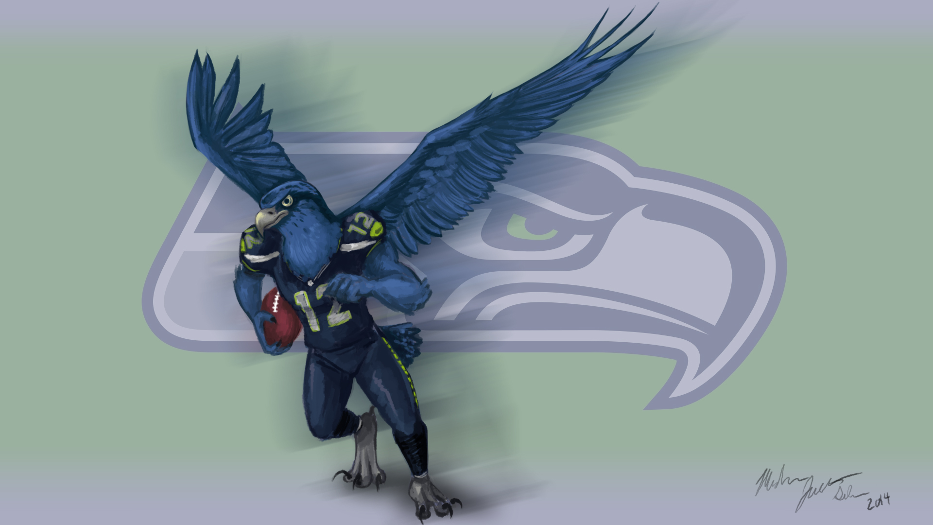 Seattle Seahawks Nfl Football Wallpaper