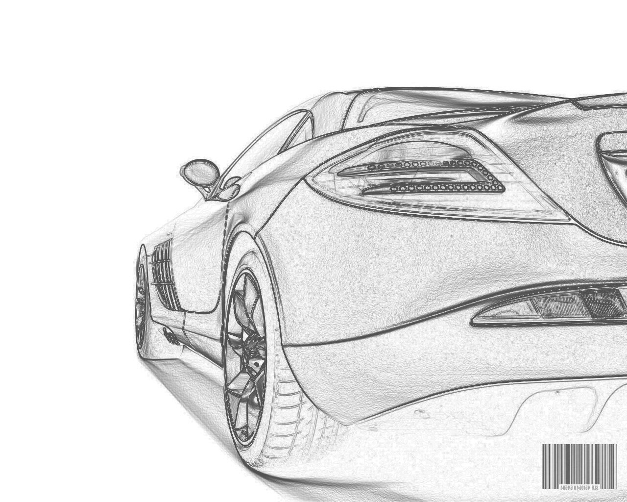 World Future Dream Car Drawing