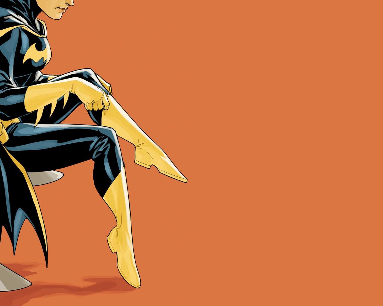 Batgirl Logo Wallpaper