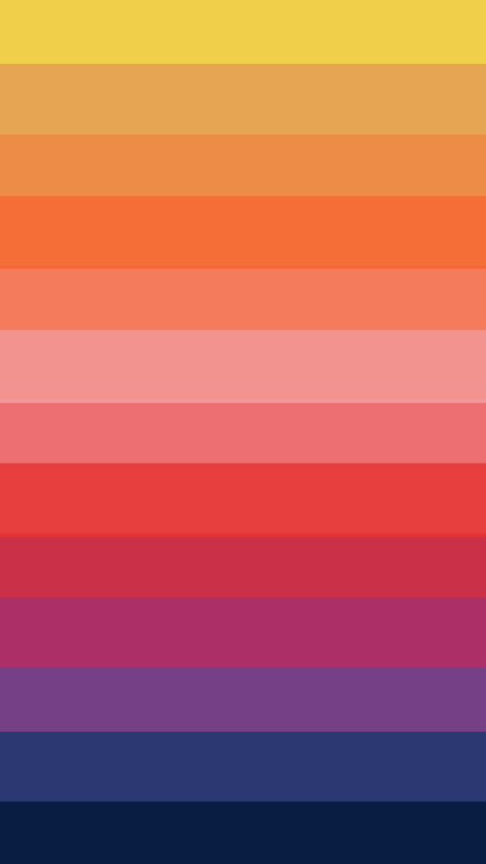 Horizontal Rainbow Stripes Wallpaper iPhone