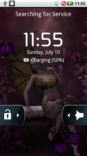 View bigger   Gothic Fairy Live Wallpaper for Android screenshot 288x512