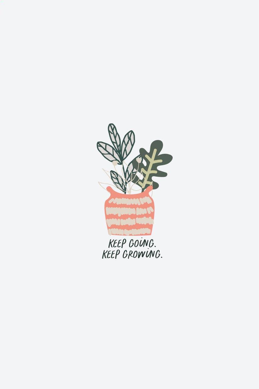 Keep Going Growing Sticker The Mustard Seed Marketplace