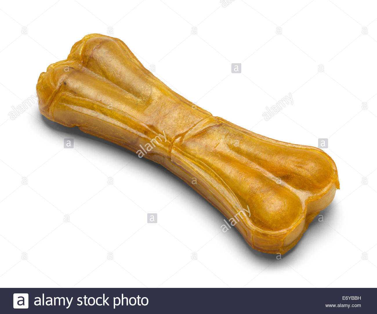 Free download Single Rawhide Dog Bone Isolated on White Background