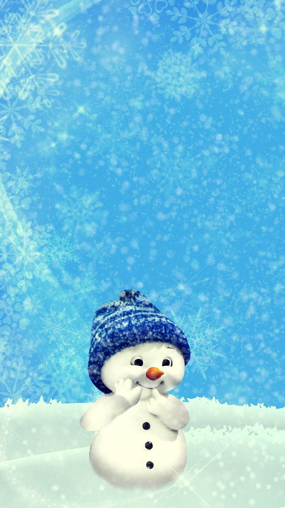 Cute Snow Wallpaper