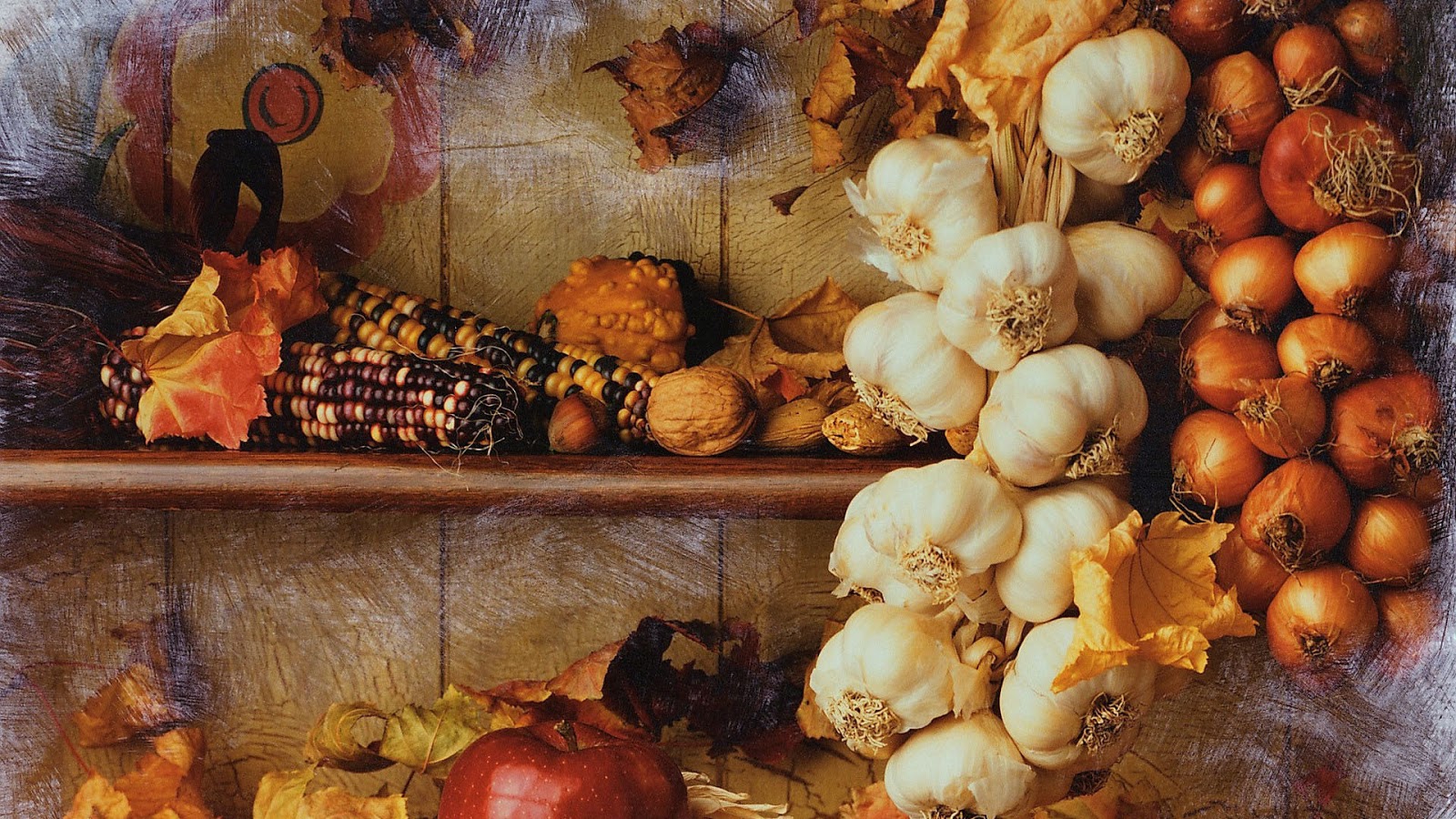 Autumn Lights Picture Harvest Desktop Wallpaper