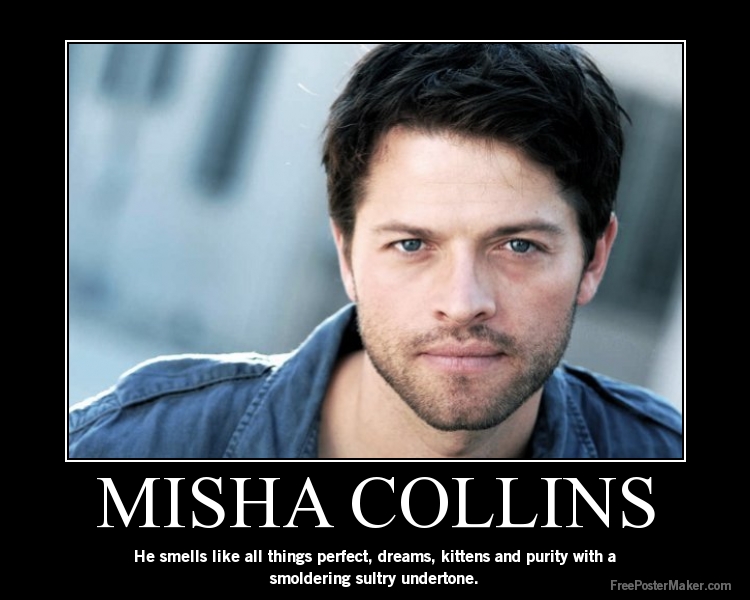Misha Collins Wallpaper Funny Except