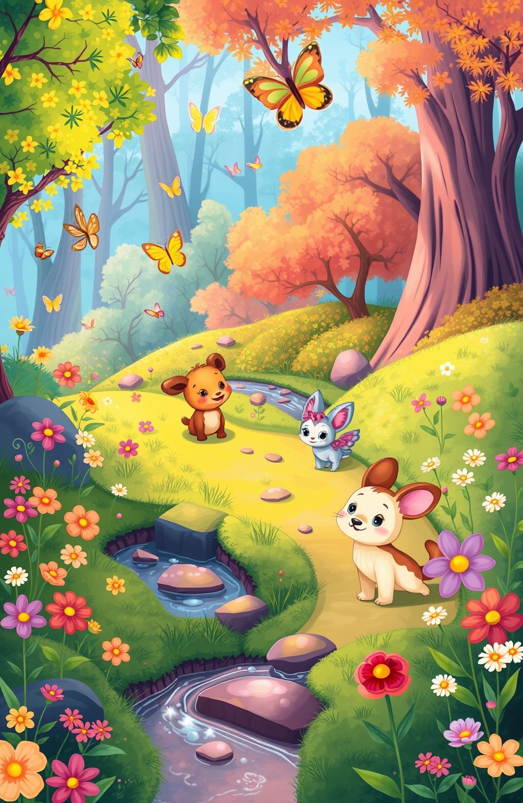Cute Cartoon Wallpaper For Girls