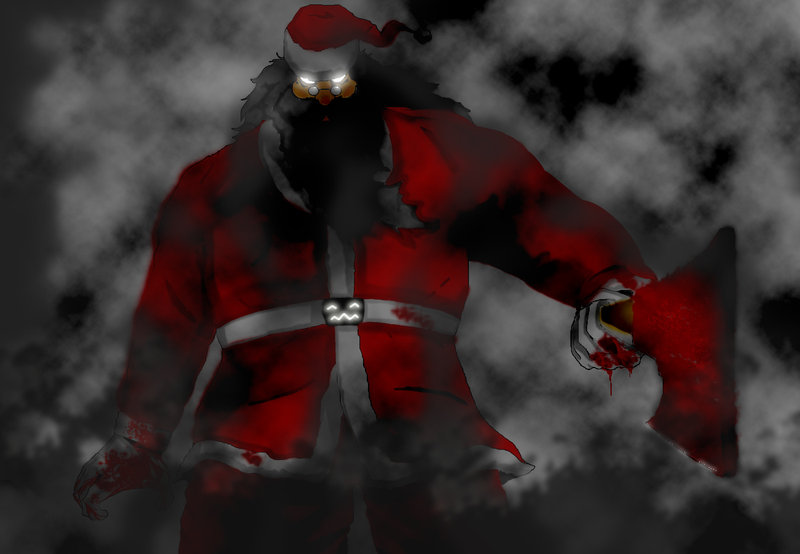 Evil Santa Wallpaper By