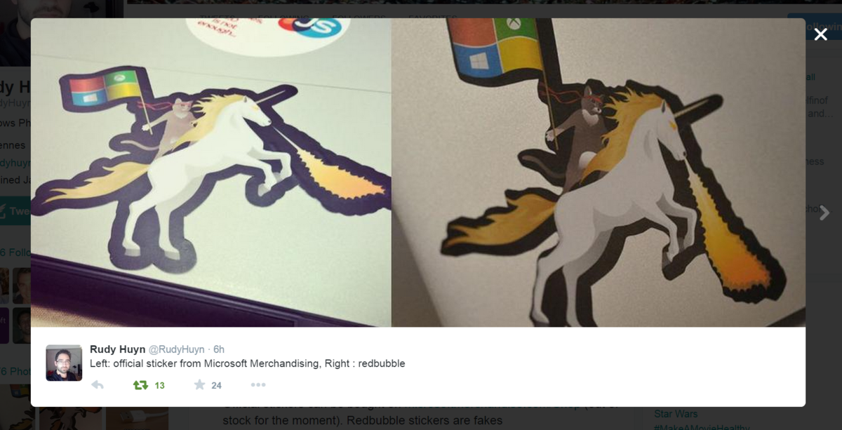 Here Is The Microsoft Ninja Cat On A Unicorn For Your Band