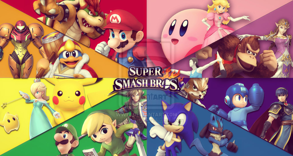 Super Smash Bros Wallpaper By Subotaix08
