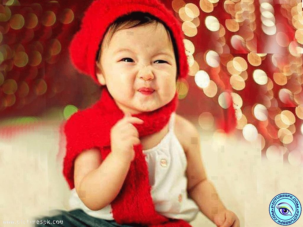 Cute Naughty Baby Picture Wallpaper In Resolution
