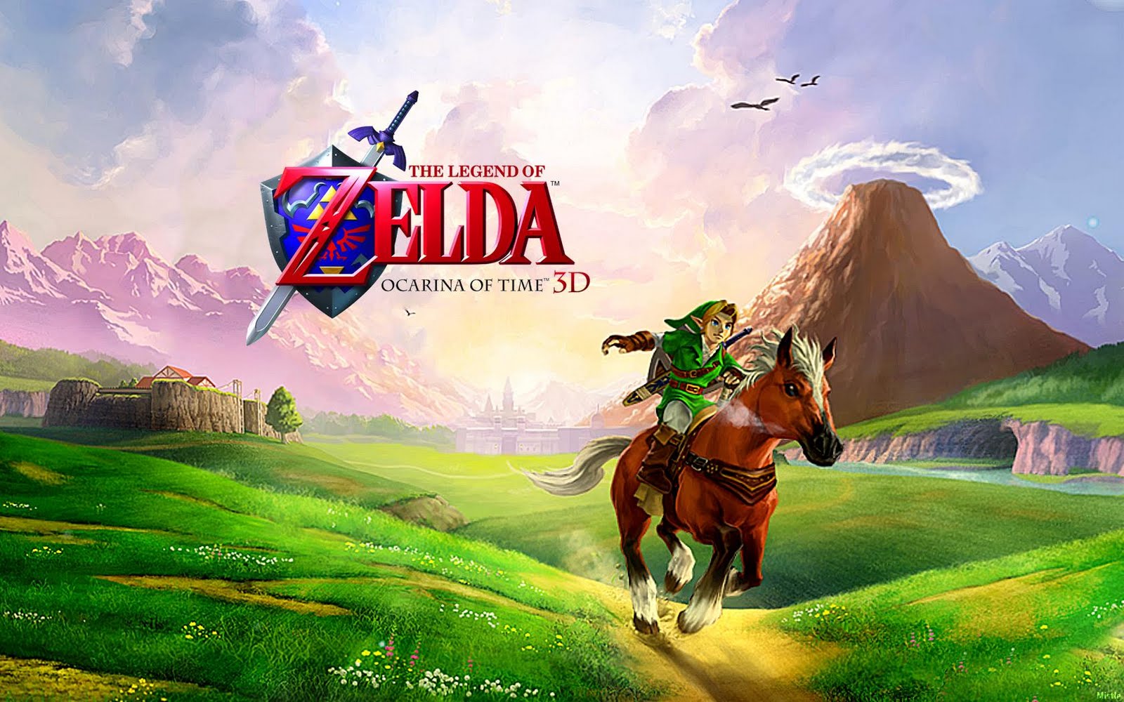 The Legend Of Zelda Ocarina Time 3d Wallpaper Gamebud