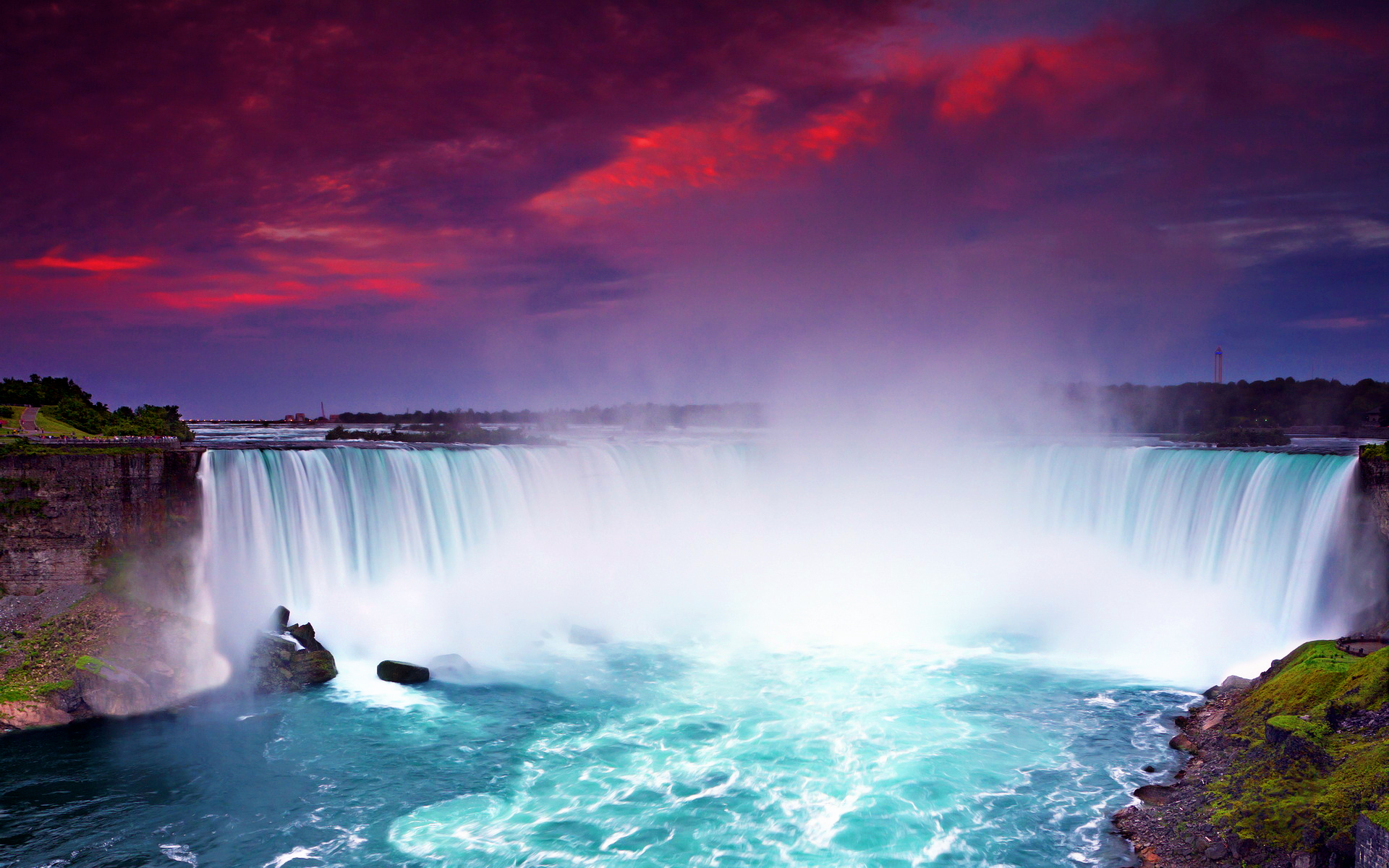 Niagara Falls Beautiful HD Wallpaper Wide
