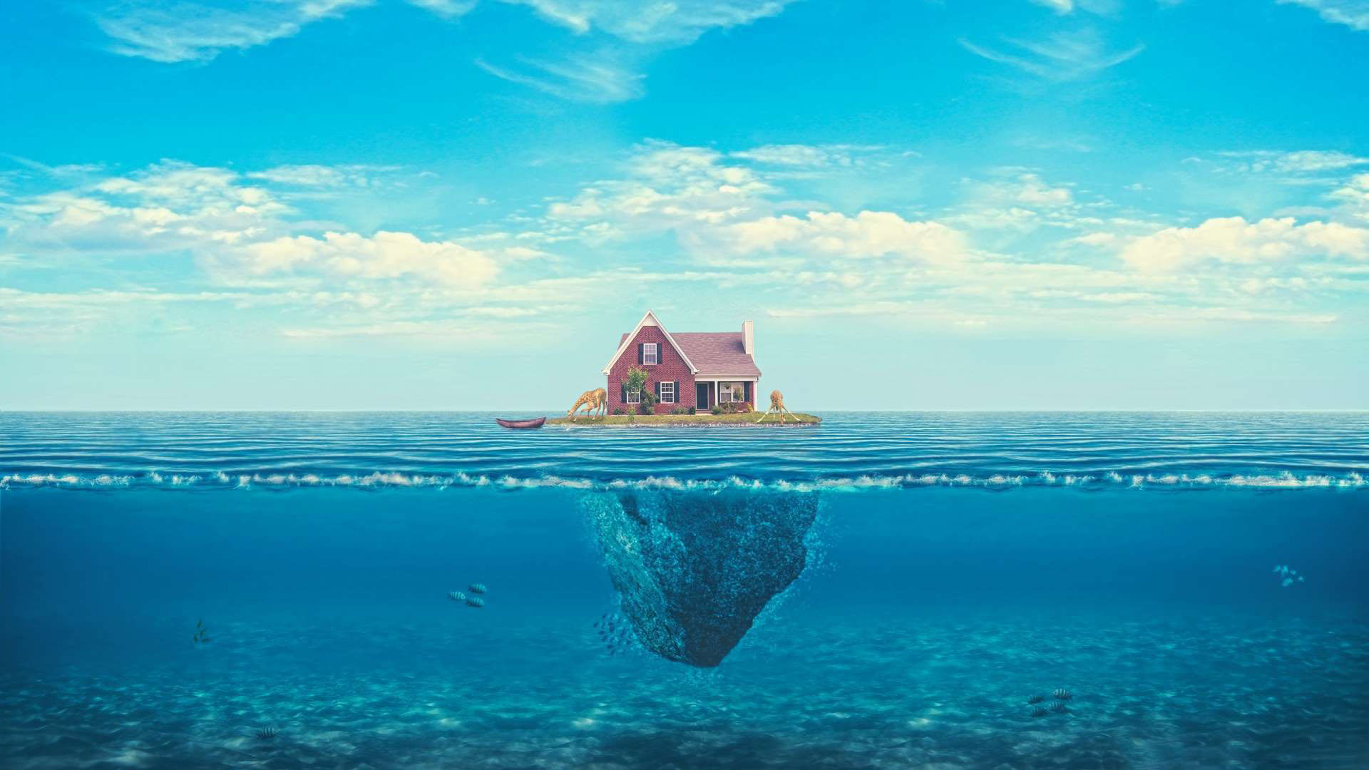 House On The Ocean Wallpaper 1080p 23119 Wallpaper High