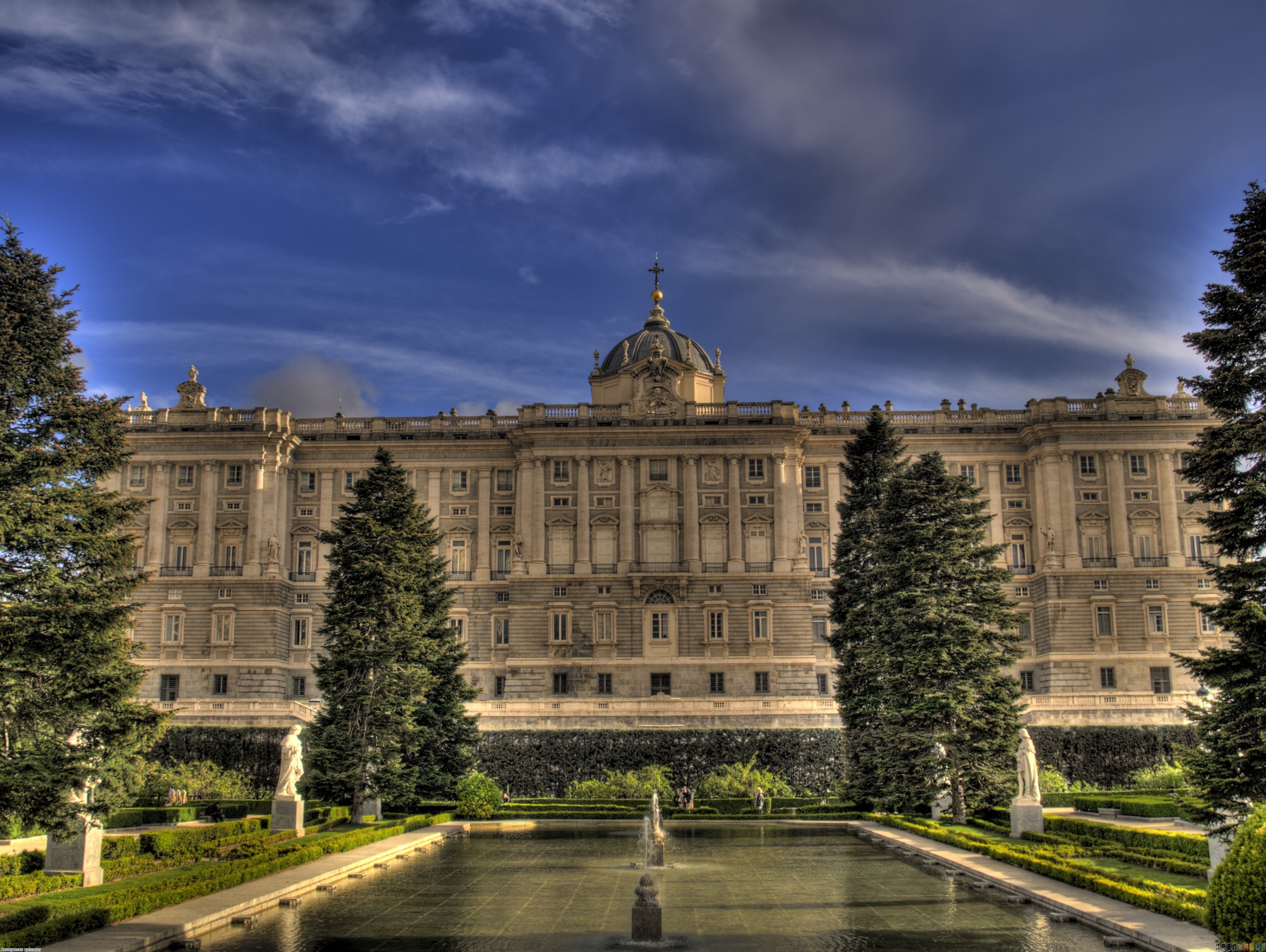 Royal Palace Of Madrid Spain Wallpaper Open Walls