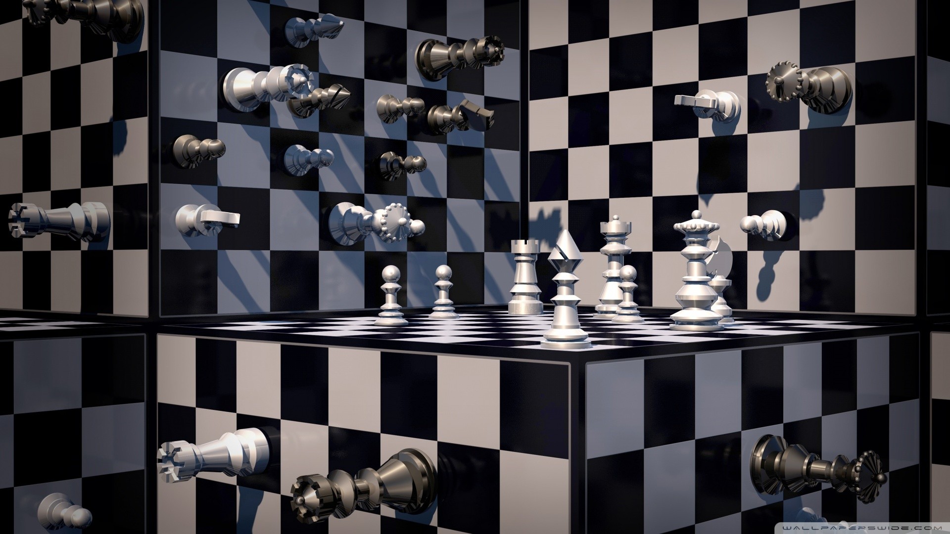 Chess Board Wallpaper