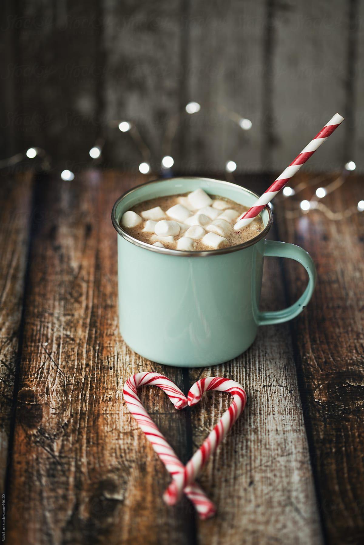 Hot Chocolate In An Enamel Mug By Stocksy Contributor Ruth Black