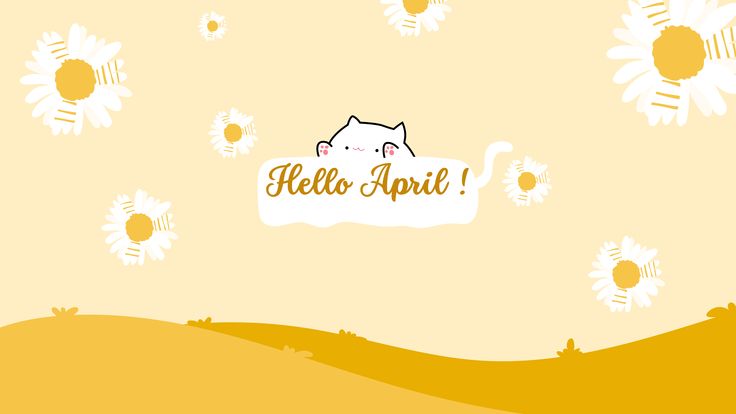 April Desktop Wallpaper