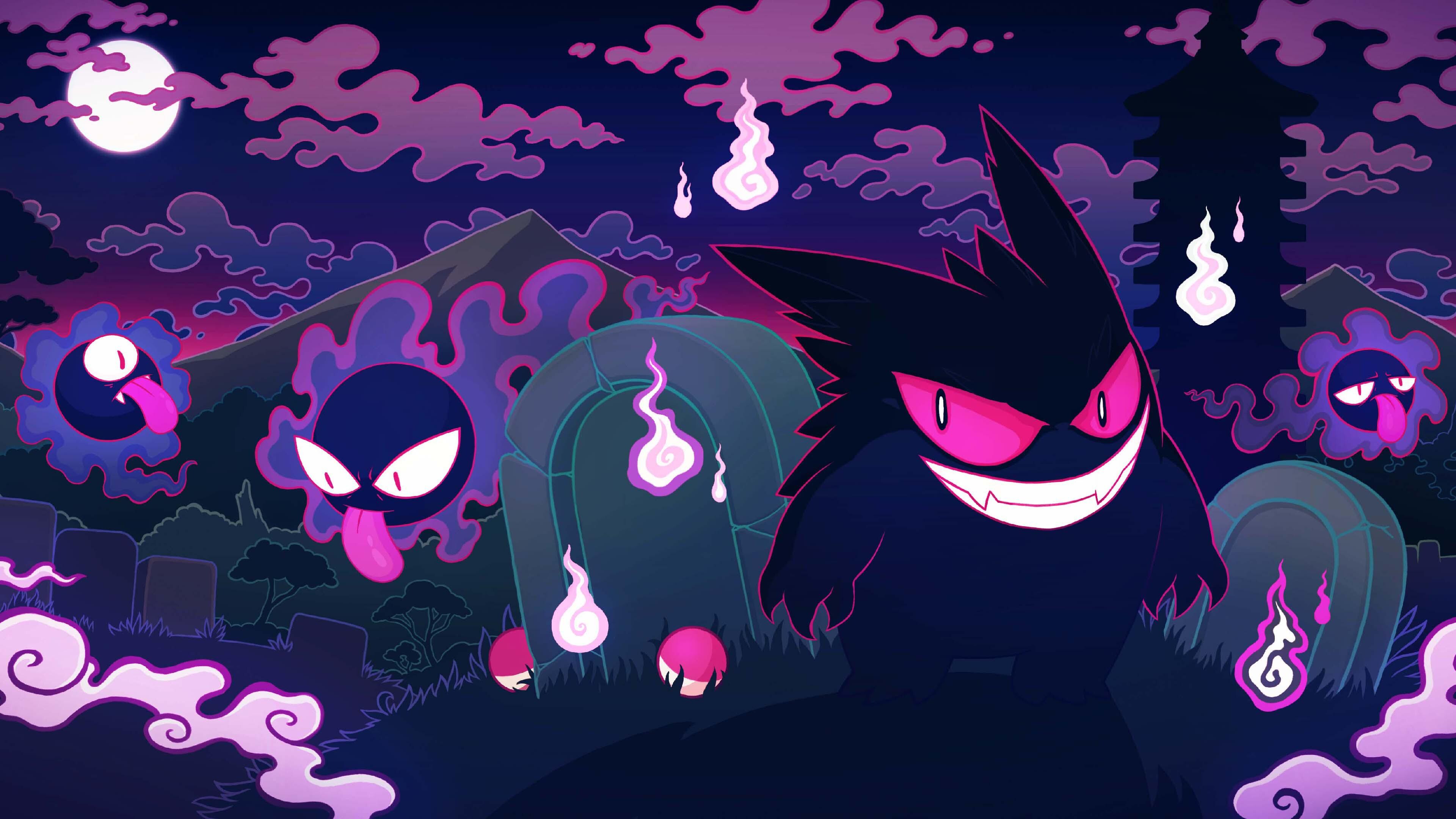 Ghost Pokemon Wallpaper